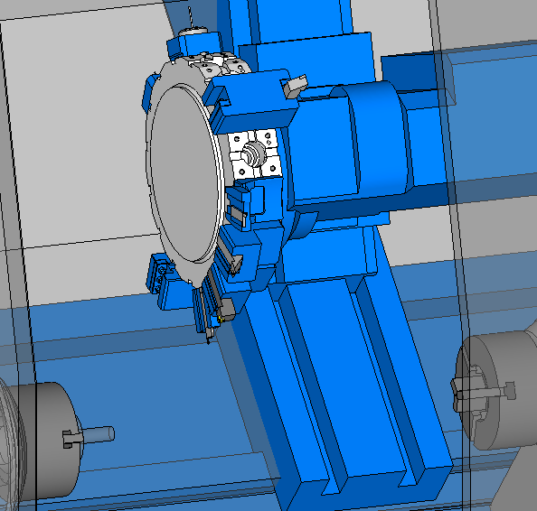 Darstellung SPINNER-Drehmaschine Virtueller Zwilling